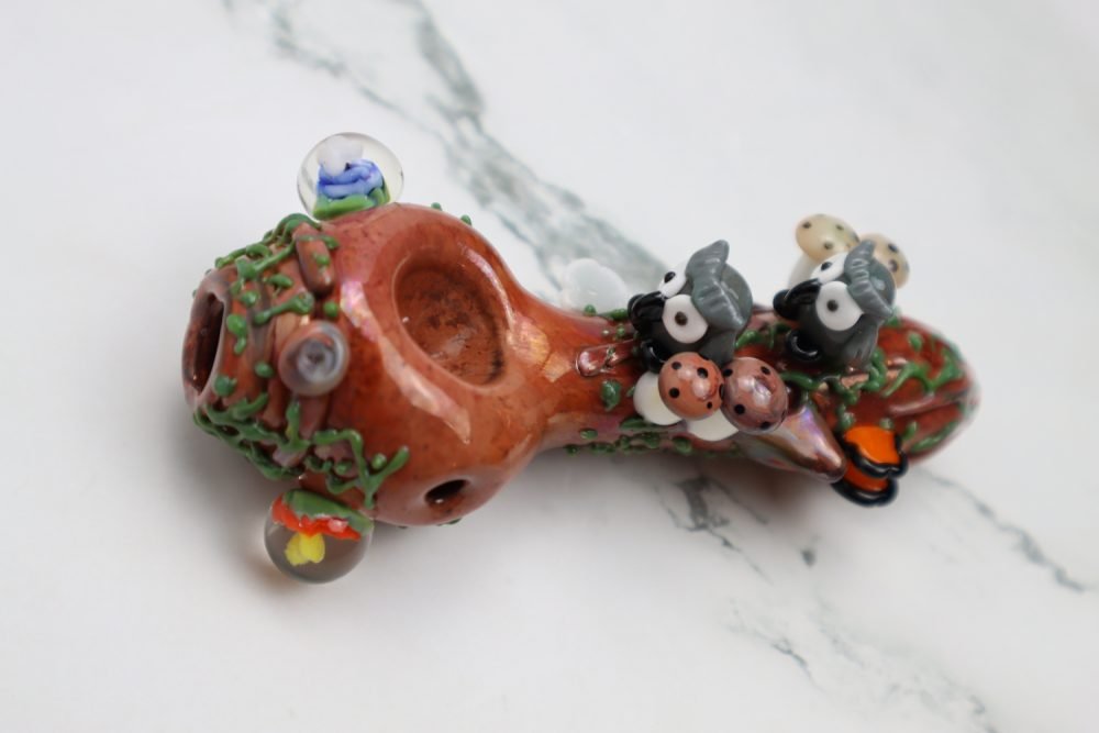 Empire Glassworks Owl Spoon