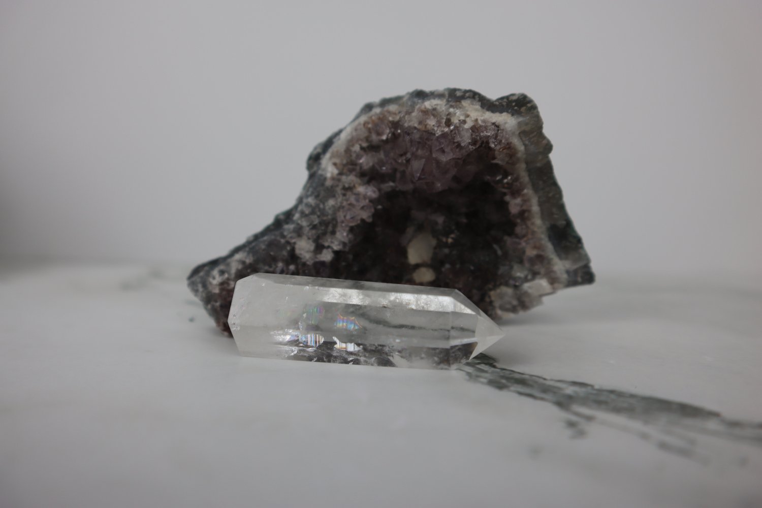 2" Clear Quartz Tower 3 2" Clear Quartz Tower - Image 3