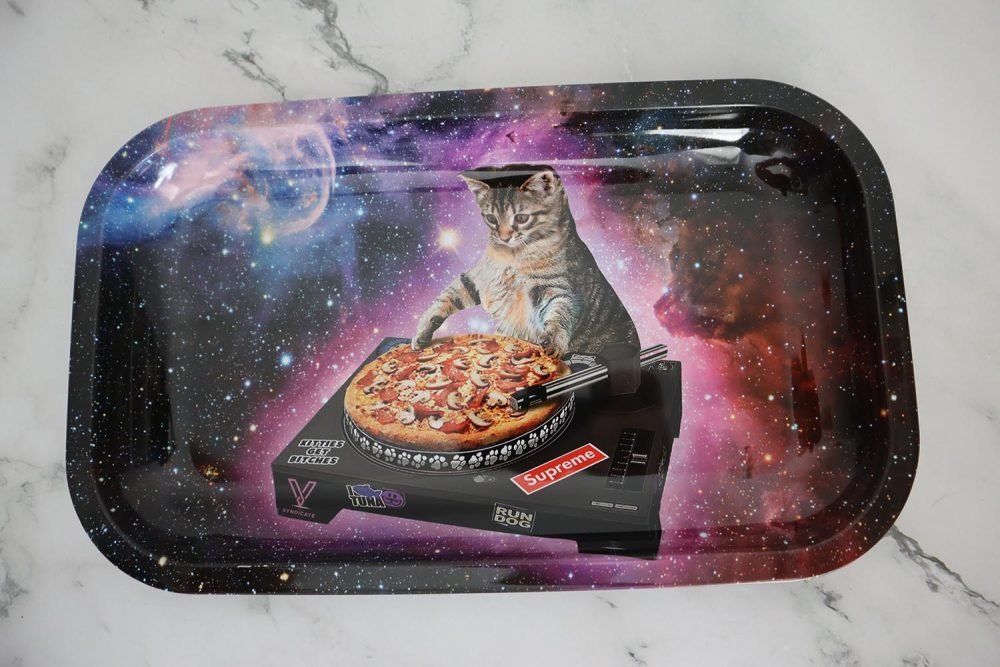 Pussy Vinyl Metal Rolling Tray