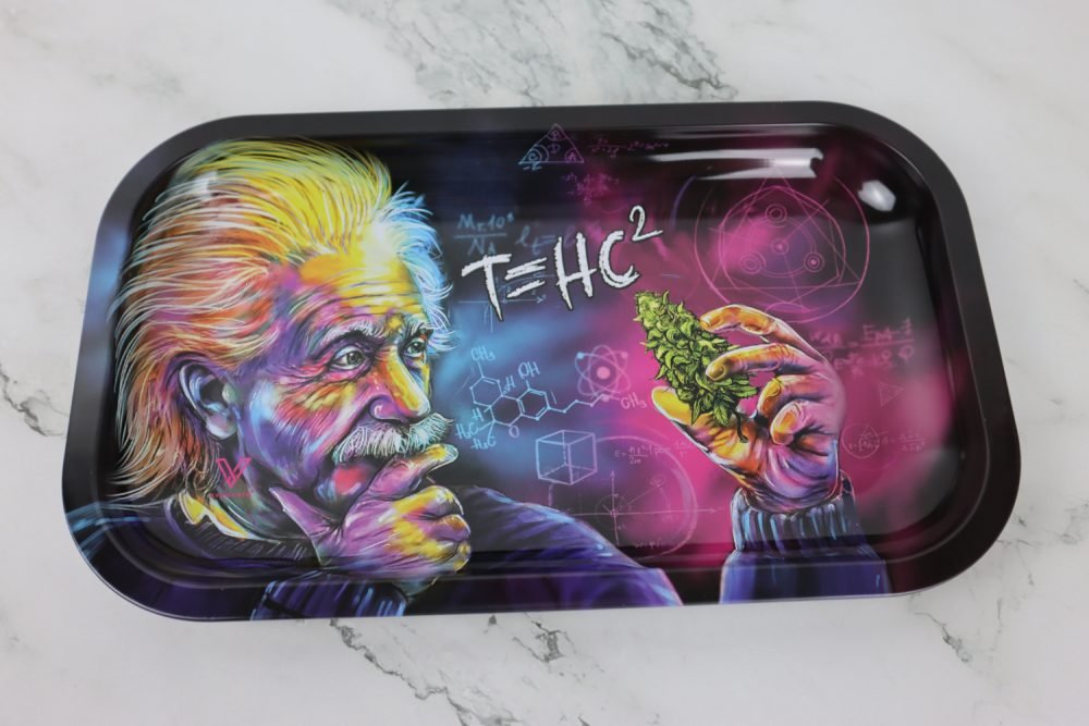 Einstein Metal Rolling Tray